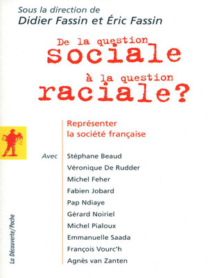 cover image of De la question sociale à la question raciale ?